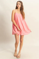 HYFVE A-Line Flowy Mini Cami Dress with Pockets
